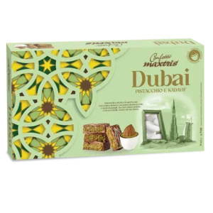 Maxtris Dubai Pistacchio e Kadayif Bianco