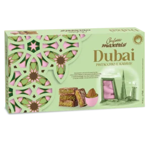 Maxtris Dubai Pistacchio e Kadayif Rosa