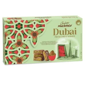 Maxtris Dubai Pistacchio e Kadayif Rosso